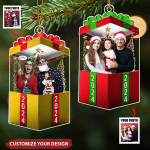 The Best Gift Ever - Personalized Acrylic Photo Ornament