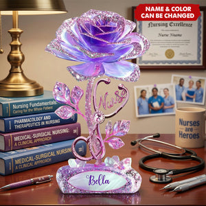 Nurse Life - Personalized Nurse Custom Shaped Acrylic Plaque