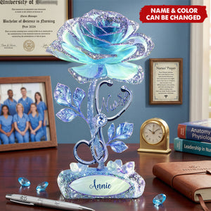 Nurse Life - Personalized Nurse Custom Shaped Acrylic Plaque