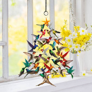Hummingbird Window Hanging Suncatcher Ornament - Perfect Gift For Hummingbird Lovers