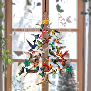 Hummingbird Window Hanging Suncatcher Ornament - Perfect Gift For Hummingbird Lovers