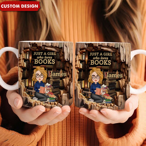 Reading Fuels My Soul - Personalized Mug - Christmas Gift For Book Lovers