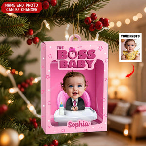 The Boss Baby Toy Box - Personalized Christmas Acrylic Ornament