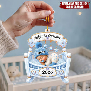 The Sweetest Miracle - Personalized Acrylic Custom Shape Ornament