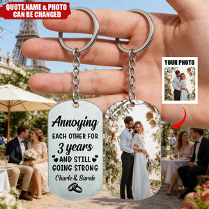 I'm Yours - Personalized Keychain, Gift For Couple