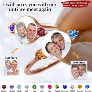 Photo Custom Double Birthstones Ring