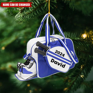 Custom 2024 Pickleball Ornaments - Gift for Pickle Ball Player