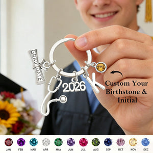 2026 Medical Graduation - Personalized Graduation Keychain