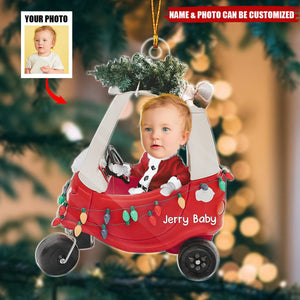 Custom Photo Our Favorite Gift Personalized Ornament Christmas, Gift For Baby Kids, Newborn Baby
