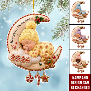 Baby Christmas - Personalized Acrylic Ornament