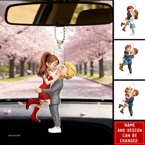 Annoying Each Other Since - Personalized Car Hanger, Gift for Couple