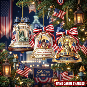 250th Anniversary of Americana Ornament, Independence Day Gift