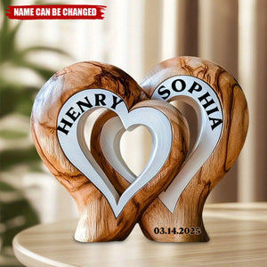 You And Me We Got This - Personalized Couple Custom Shaped Acrylic Plaque