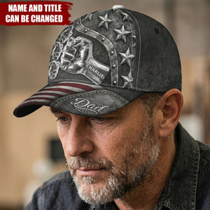 Best Dad Ever - Personalized Cap, Gift For Dad, Papa