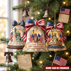 250th Anniversary of Americana Ornament, Independence Day Gift