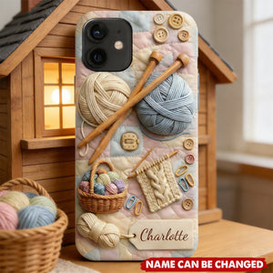 Love Sewing - Personalized Sewing Full Print Phone Case