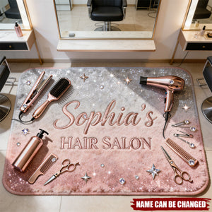 Hair Salon - Personalized Doormat, Gifts For Hairstylist