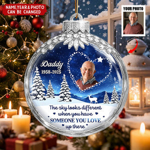 Someone We Love In Heaven - Personalized Christmas Acrylic Ornament