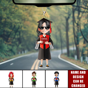 Congratulations Class Of 2025 - Personalized Acrylic Ornament, Car Hanger,  Gift For Graduate