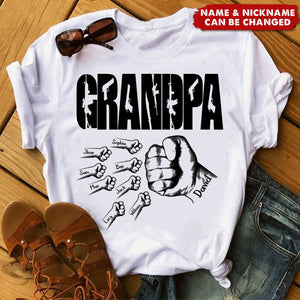 Father's Day Second Amendment Rifle Dad Personalized T-shirt