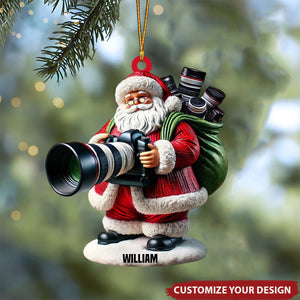 Personalized Ornament - Unique Christmas Gift For Photography Lovers