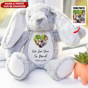 Personalised Photo Teddy, Keepsake Picture Gift - Picture Teddy Bear