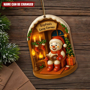 Create A Warm And Cozy Corner This Holiday Season, Custom Wood Ornament