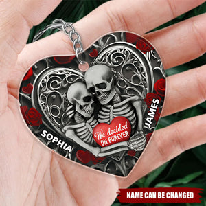 Personalized Gifts For Couple Keychain