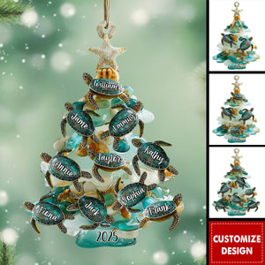 Merry Christmas - Personalized Family Ornament