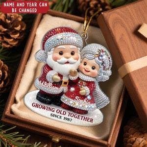 Forever Festive, Forever Us - Personalized Christmas Acrylic Ornament