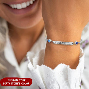 For Friend - You're My Favorite Bestie Custom Birthstones Bracelet