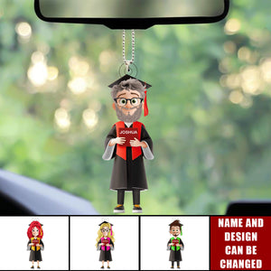 Congratulations Class Of 2025 - Personalized Acrylic Ornament, Car Hanger,  Gift For Graduate