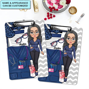 Nurse Life - Personalized Custom Clipboard - Nurse's Day, Appreciation Gift For Nurse