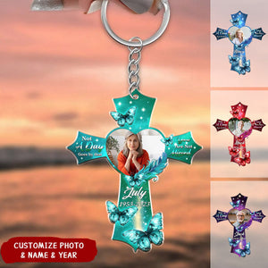 Not A Day Goes By That - Personalized Acrylic Keychain, Remembrance Gift, Sympathy Gift