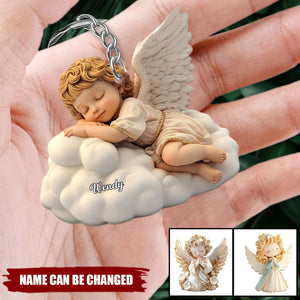 Holy Guardian - Personalized Christian Keychain