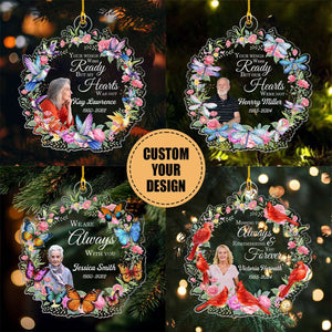 Missing You Always Remembering You Forever Personalized Acrylic Ornament