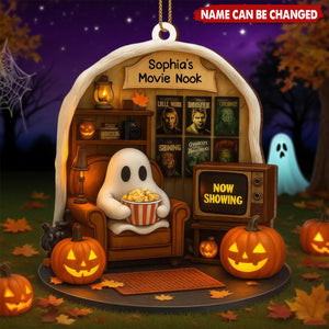 Create A Cozy Spooky Corner With A Halloween Movie Nook,Custom Wood Ornament