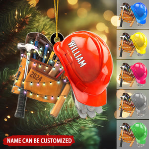 Ironwork Tool Set Personalized Christmas Ornament, Gift For Ironworker
