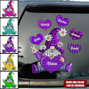 Personalized Grandma Mom Dwarf Decal - Gift Idea For Grandma/Mother's Day