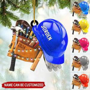 Ironwork Tool Set Personalized Christmas Ornament, Gift For Ironworker