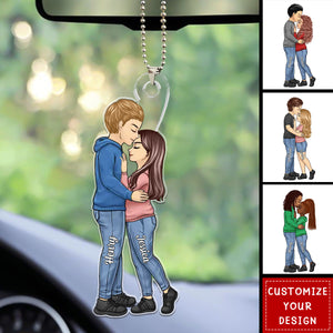 Love Is A Journey Best Traveled Together Personalized Acrylic Ornament