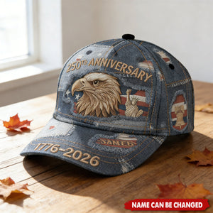 250th Anniversary USA - Personalized Patriot Classic Cap