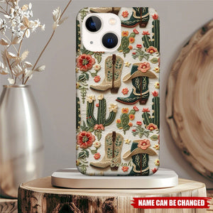 Personalized Cowboy Phone Case