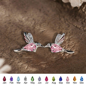Boho Style, Cute Hummingbird Design -Personalized Earrings, Perfect for Daily Wear & Gifts