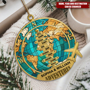 Destination Of All Year - Personalized Acrylic Ornament
