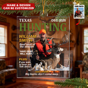 Wild At Heart - Personalized 1-Layer Acrylic Ornament