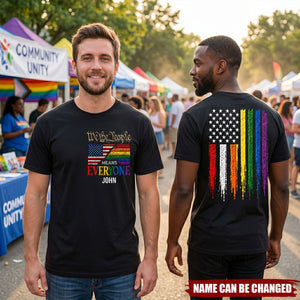 Pride Month Unisex T-Shirt - Personalized Gifts for the LGBT