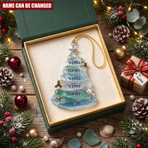 Our Family Tree - Personalized White Acrylic Ornament