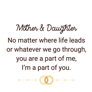 Mother & Daughter Son Linking Custom Birthstone Personalized Circles Bracelet