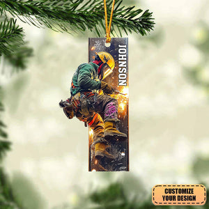 Personalized Ironwork Ornament, Christmas Tree Ironwork Decoration